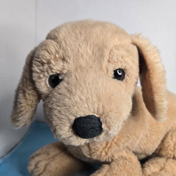 Applause Bravo Setsu Broderick Stuffed Animal Plush Puppy Dog Lab Retriever 14" - Picture 2 of 5